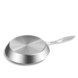 SOGA 3X Stainless Steel Fry Pan Frying Pan Top Grade Induction Skillet Cooking FryPan FRY626465