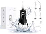 portable electric water flosser, USB charged oral irrigator, oral care Australia, dental hygiene, V1102-110-14855-PNK-SET