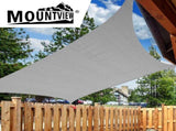 Mountview Sun Shade Sail Cloth Canopy Charcoal 180 UA0125-180CHR