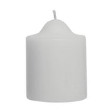 48x Premium Church Candle Pillar Candles White Unscented Lead Free 24Hrs - 5*10cm V563-CH510-48PCS