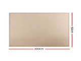Artiss Tatami Mat Floor Mattress 3cm Thick Futon Mattresses Mellow Mat Rugs Living Room Beige TTM-MAT-150X200-BG