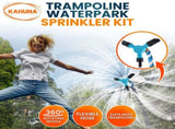Kahuna Waterpark Rotating Trampoline Water Sprinkler Kit with Adjustable Hose TRA-SPK-JOY-BU