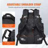 VEVOR Tactical Backpack 25L Military Backpack with Molle Mode & Sponge Pad Black V952-ZSBBCDSHS25L40I0EV0