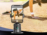 AI Smart Phone Gimbal 360-Degree Rotating Gesture Control Bluetooth Remote Face and Body V1263-JX-7023