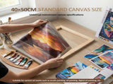 3Pcs 16x20 Inch Solid Wood Canvas Stretcher Bars DIY Canvas Frame Kit with Hardware for DIY Oil V1366-AZ2-W-15021