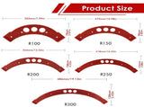 R100-R300 Arc Radius Template Set for Woodworking, Router Jig for Cutting Inner and Outer Rounded V1341-ZY-RLX7BQE3-F2522