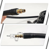 Hose for Krcher K2 K3 K4 K5 K6 K7 high pressure washer - 10m - Quick connect hose with brass V1237-ZY-203-4042