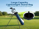 Everfit Golf Stand Bag Lightweight Sunday Pitch And Putt Bag Blue GOLF-B-BAG-LIGHT-A-BL