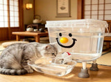 Automatic Pet Water Dispenser, 169oz Large Drinking Station, Active Water Circulation for Freshness, V1192-AZ-W-24347