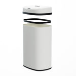 Devanti 50L Sensor Bin Motion Rubbish Automatic White SB-D-50-WH