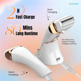 Electric Razor for Women Rechargeable Wet Dry Electric Shaver for Women, Waterproof Lady Shaver for V1192-AZ-W-3661