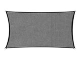 Wallaroo 280GSM Outdoor Sun Shade Sail Canopy Grey - 4m x 6m GYSS-280-4X6