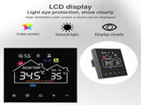 Smart Thermostat for House Floor Heating WiFi AC Thermostat with APP Control LED Digital Touch V1294-YM0901-H49099B-3A