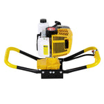 Giantz 74CC Post Hole Digger Motor Only Petrol Engine Yellow DI-SF-OV-N-YE