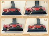 Multi-Blade Woodworking Chamfer Plane - Hand Planer for Edge Trimming & Corner Flattening, V1107-146-79529