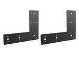 L Shape Flat Bracket Black Powder Coated Carbon Steel Right Angle Flat Mending Plate Corner Bracket V1294-YM0901-3114240021111