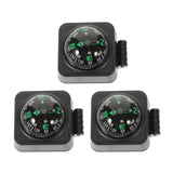 SWETRACE Motorcycle Compass Round Multi ABS 3Pcs Simple Design Adjustable Direction V1189-LWWAL-20260327-03339