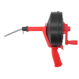 Drain Auger Manganese Steel Spring Multipurpose Plumbing Pipe Unblocker Clog Remover for Kitchen V1294-YM0901-3114240124111