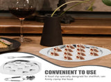 Worgeous Conch Clamp Assembly Plate Escargot Dish Snail Serving Kitchen Baking Tray Silver V1189-LWWAL-20260327-03560