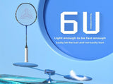 ESPER V3 Badminton Racket 72g Ultra-Light 6U Graphene Carbon All-Around Professional Match Training V1232-YMQPV3001