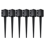 VEVOR Fence Post Anchor Ground Spike 6 Pack 24 x 4 x 4 In Metal Fence Stakes V952-FXDD35YC24YCUQSQCV0