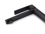 WELS Matt Black Square Short Basin Mixer Vanity Sink Faucet Laundry Spout Tap V1233-KRS101MBL