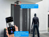 Security Cameras Wireless Outdoor Home Indoor Camera with Color Night Vision Motion Detection -Black V1263-JX-6284-1