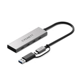 Cygnett Unite 4-in-1 USB-C to USB-C Hub- White4x USB-C Ports,10Gbps Transfer,Aluminium V1202-V2-MPA-CY5390CYHUB