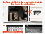 RV Screen Door Protector, 571.5 x 508 mm Door Grille, Easy to Install and Disassemble, Reinforced V952-KKSFCPMMLCH2X8IVGV0