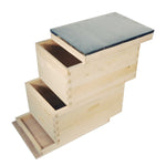 10 Frame Double Beehive Box 20 Frames Australian Bee Hive Langstroth Beekeeping V238-SUPDZ-32617512534096