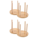 2Pack Wear-Resistant Wooden Paper Cup Storage Organizer for Office Cafeteria V1366-AZ2-W-13644