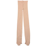 Warming Outdoor Skating Tights in Khaki with Buckle and Elastic Comfort Belt V1192-AZ-W-23920