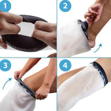 Waterproof Leg Cast Cover for Shower, Reusable Watertight Foot Protector, Full Leg Protector for V1369-AZ3-W-18776