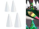 Lierteer Styrofoam Foam Cones Polystyrene for Crafts DIY Painting Triangle Tree 35cmX12.9cm V1189-LWWAL-20260327-05091