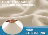 Chair Slip Covers with Arms 2 Piece Sofa Covers Super Stretch Chion Covers for Modern Living Room V1258-DP02-F-640
