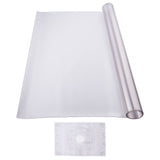 Plastic Table Cover, 42 x 60 Inch 1.5 mm Thick Frosted Table Protector, Rectangle PVC Desk Mat, V952-ZFXPVCZB42X6F49BKV0
