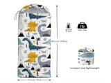 Dinosaur Camping Sleeping Bag Lightweight Warm Quilt V1142-TM601099690778322