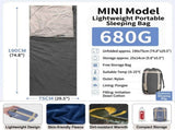 Ultralight 1.5lbs Sleeping Bag 50-70&degF for Warm Weather
Waterproof nylon shell, breathable polyester V1107-CS-MDMXA3