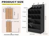 Hanging Shoe Organizer Shoe Storage 15 Large Compartments Met Haken Over-the-Door Organizer V1188-MS-313-0417