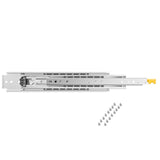 1 Pair 18-60 in Soft-Close Drawer Slides Ball Bearing Full Extension V952-ZXCTHG500B22LTASUV0