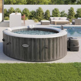 Intex PureSpa 6-Person Greywood Deluxe Inflatable Hot Tub 28442AN