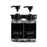 Liquid Soap Dispenser 300ml - Transparent Black V959-DSDR0149