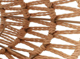 3PCS Faux Rattan Lamp Shades Bohemian Style Paper Braided E14 Bulb Clip On Decorative Lampshade for V1294-YM0901-3119240098711