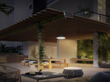 Solar Powered LED Hanging Light with Remote Control, Motion Sensor, and Portable Hook for Outdoor V1369-AZ3-W-12028