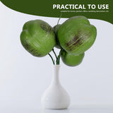 Artificial Coconut Green Plastic and Wire for Hawaiian and Tropical Decor V1192-AZ-W-25221