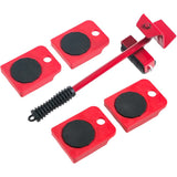 2 Pcs Red Heavy Duty Furniture Moving System, Sliding Dolly Tools for Easy Transport of Appliances, V888-ELOSUNG17625