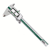 Stainless Steel Digital Caliper 150mm 6 Inch LCD Three Mode Metric Imperial Fractional One Touch V1232-SXKC001