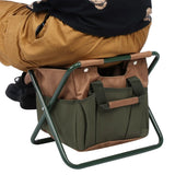 Portable Folding Chair Camping Stool with Storage Bag for Indoor Outdoor Fishing Travel Beach BBQ V1294-YM0901-3111200142711