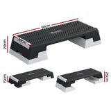 Everfit 3 Level Aerobic Step Adjustable Stepper for Home Workouts FIT-M-AES-T004