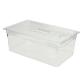 25L Slow Cooker Container with Lid Food Storage Case Multipurpose PP Transparent Clear Bin V1294-YM0901-3118250128111